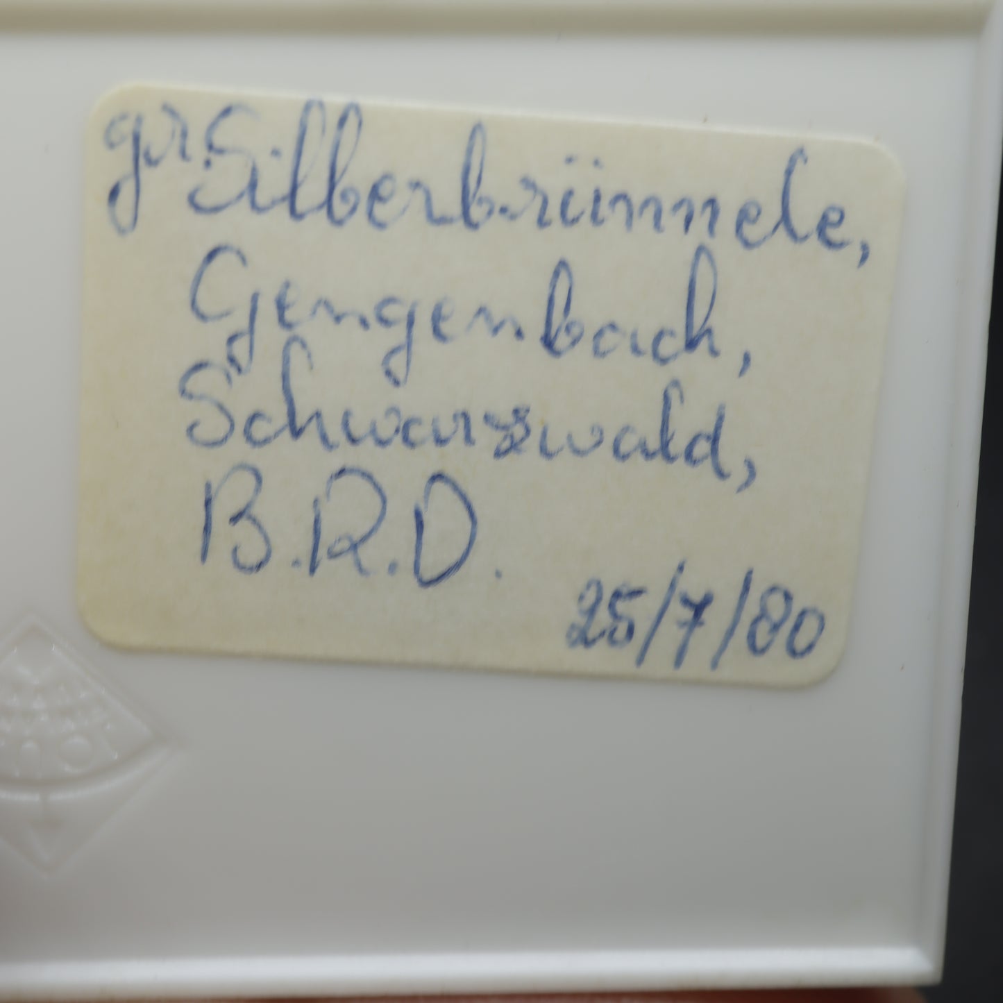 Pseudomalachite from the German republic