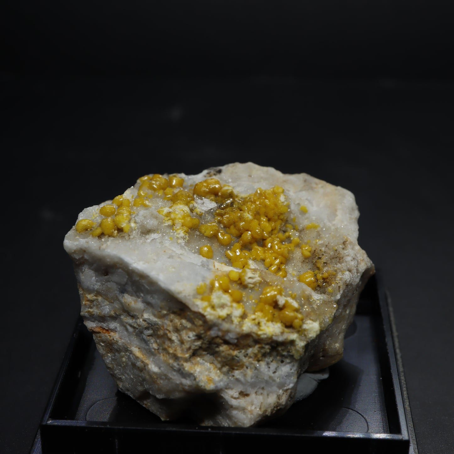 Mimetite from Dry gill mine, England.