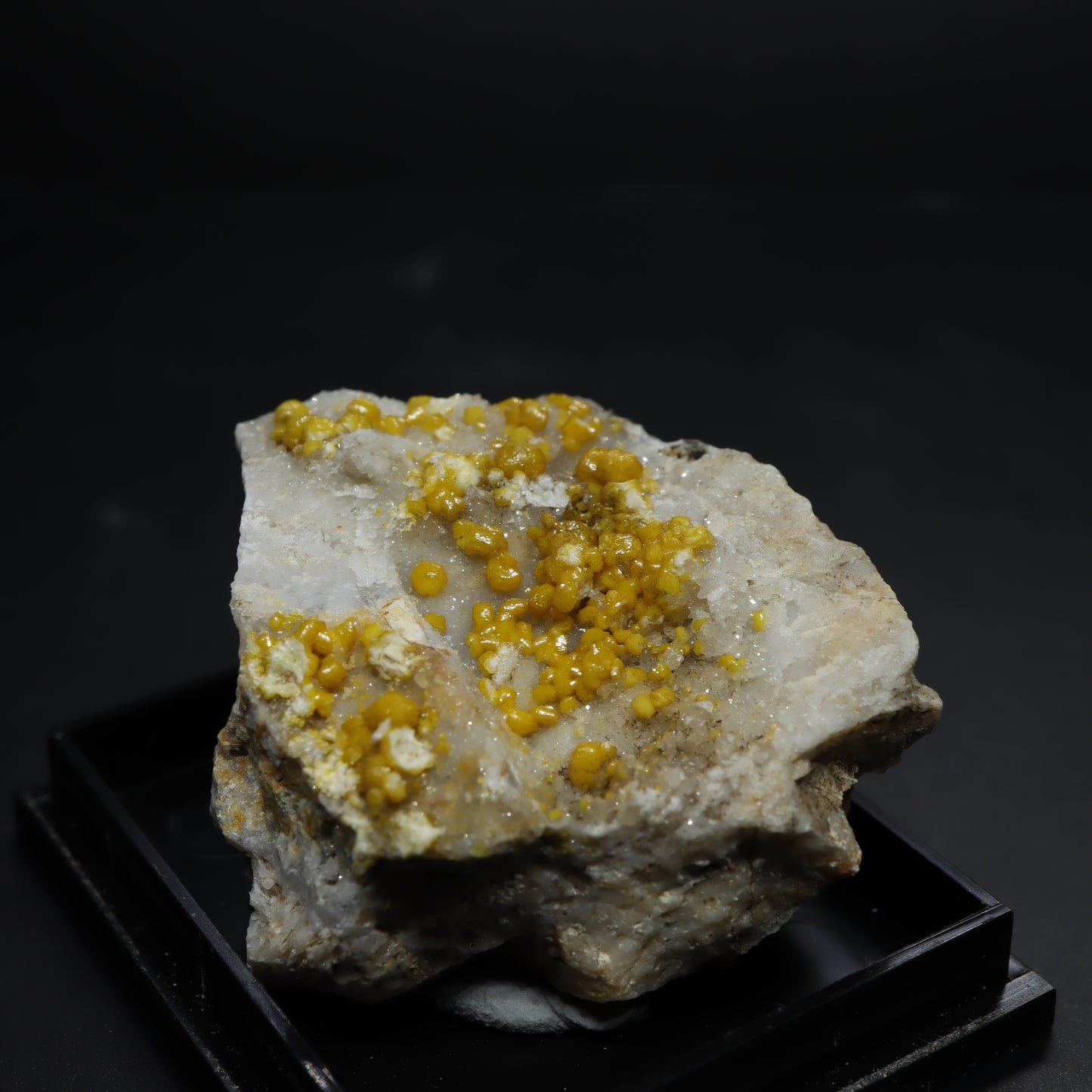 Mimetite from Dry gill mine, England.